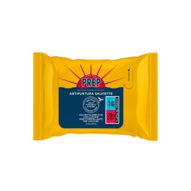Prep Antipuntura Salviette, imbevute con lozione insetto-repellente per Zanzare, 15 Salviette x 1 Unità