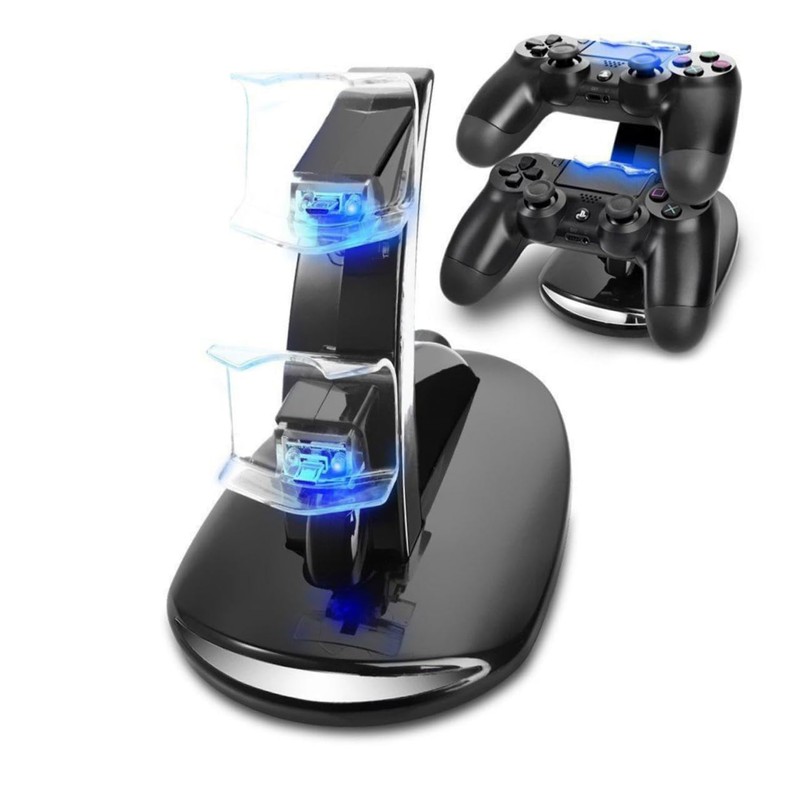 Operitacx Controller Accessory Charging Dock Station Dual Usb Charger for