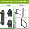 SELEWARE Heavy Duty Wall Mount Handrails for Outdoor Steps, Non-Slip