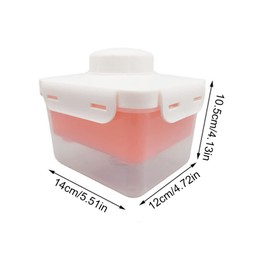 CYSFETENA Tofu Press for Homemade Tofu, Automatic Tofu Drainer Made of BPA-Free PP Material, Paneer Maker for Solid and Silky Tofu, Paneer and Cheese Mould