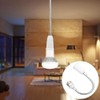 E26/E27 Light Socket Extender Adapter,30cm/12 inch Light Bulb Extension,E26 to