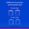 SC Johnson Ziploc Gallon Food Storage Freezer Bags, Stay Open