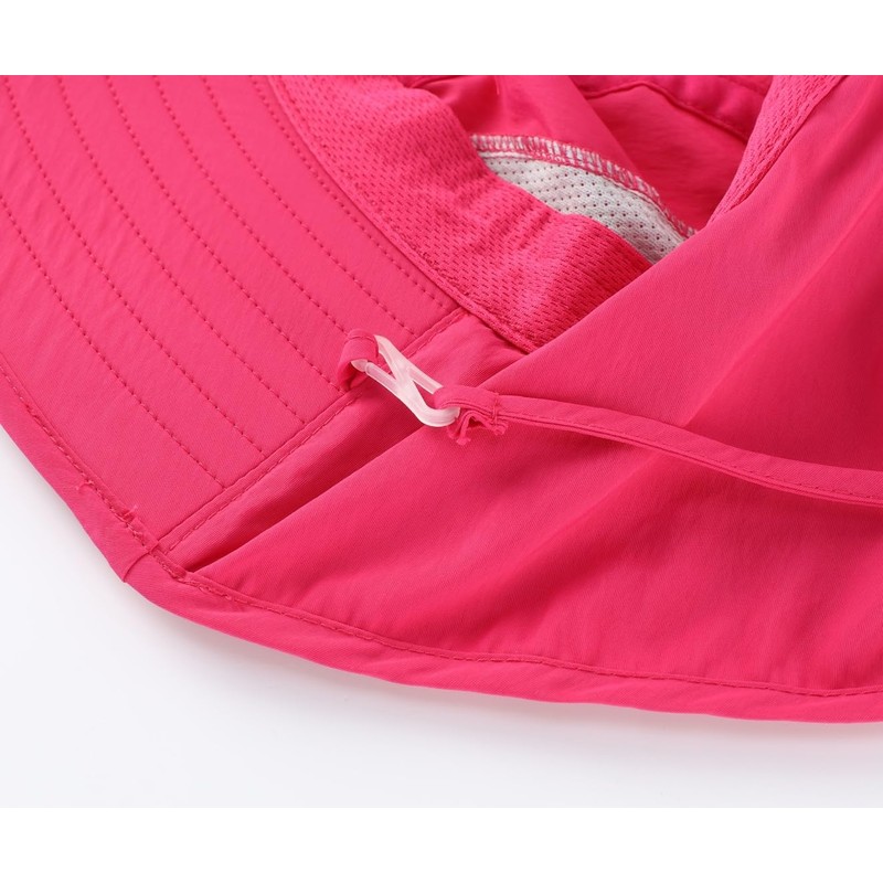 Connectile Kids' Summer Mesh Flap Cap, Quick Drying, Wide Brim