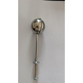 Vriysei Flour Duster for Baking, 1 PCS Flour Sifter for Baking Powdered Sugar Shaker Duster, 304 Stainless Steel Dusting Wand Sprinkler and Tools，Spices and Tea Strainers (1)