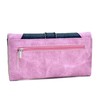 Way2Culture Western Rhinestone Bling Buckle Accent Wallet - Pink