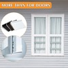 Jetec 6 Peices Self-Adhesive Door Corner Seals, Gap Filler Seal