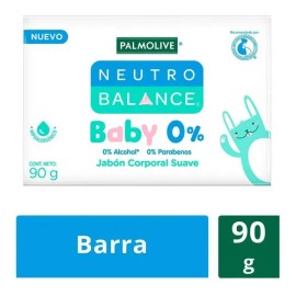 Jabón en Barra para Bebé Palmolive Neutro Balance Baby 0 90g                                                                                          