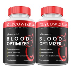 Shark Labs GlycoWize Capsules, Maximum Strength Natural Formula, Glyco Wize Supplement Pills, 2 Month Supply (2 Pack)