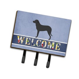 Caroline's Treasures Majorca Shepherd Dog Wall Hook, Triple, Multicolor
