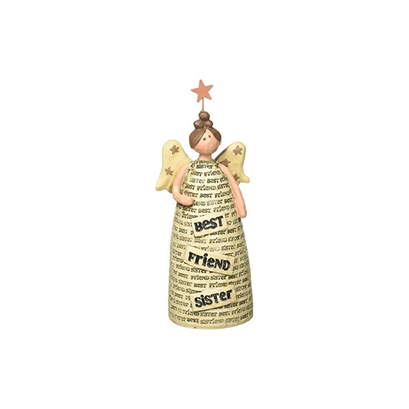 Blossom Bucket Best/Friend/Sister Angel Decor