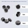 JDMCAR A/C Air Conditioning Control Switch Knob Compatible with 2004