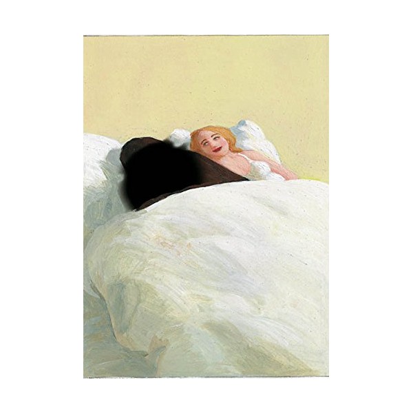 Inkognito Plush postcard, occasion: "fluffy" in motif: "Plush card in