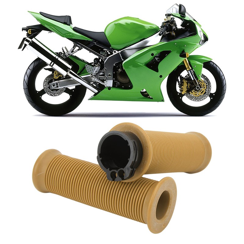 2pcs 25mm/28mm Motorcycle Hand Grip Left Right Comfortable Universal Throttle