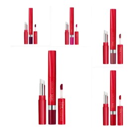Labial Dúo Tattoo Indeleble Esika Colorfix (set 5 Labiales)                                                                                           