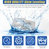 Blulu 10 Pcs 1/2" Square Beveled Washer, 1-1/8" x 1-1/8"