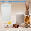 Cylinder Molds for Candle Making,4 Inch and 3.5 Inch Candle