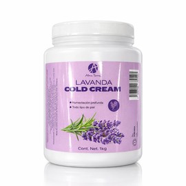 Crema Fría Lavanda Alma Tierra, Hidratante Profundo, Todo Tipo de Piel, 1kg