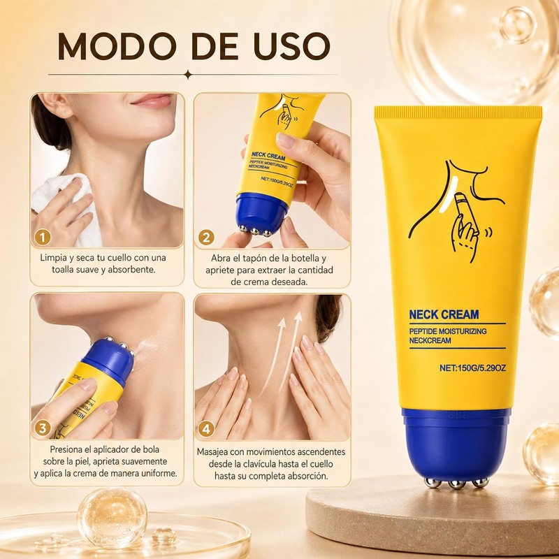 Neck Cream - Anti-Aging Neck Cream, Moisturizing and Moisturizing Cr-eam