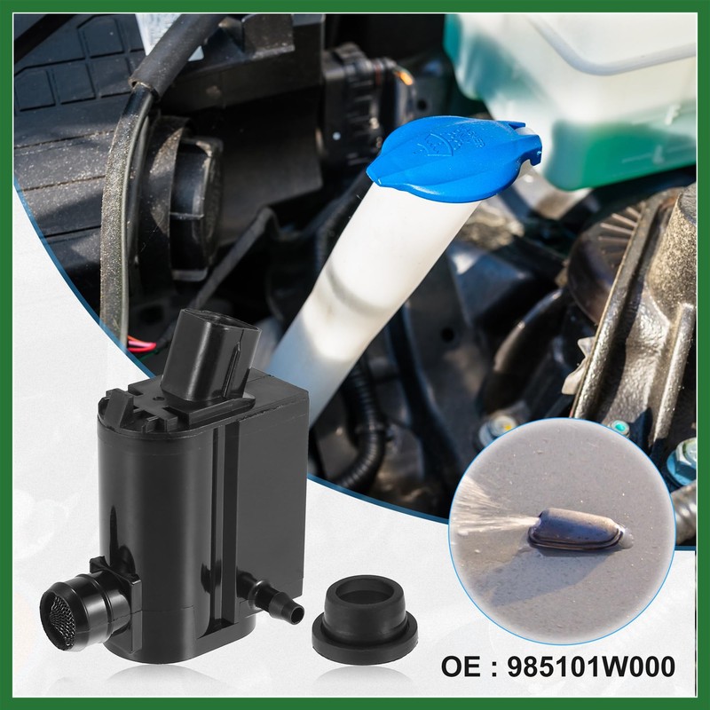 Motoforti Windshield Washer Motor Pump for Kia Sorento - 1