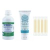 Neek dna  Antibencil Kit Cuidado Piercing Perforación Jabón Neutro +gel+cotonetes