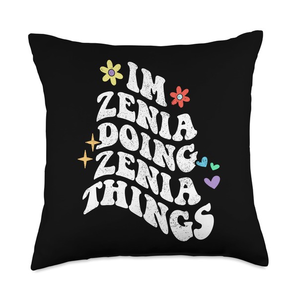Retro Groovy Im Zenia Doing Zenia Things Funny Mother's Day