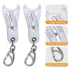 Portable Precision Thread Gauge Keychain, Bolt Size-Finder Keychain, Nut &