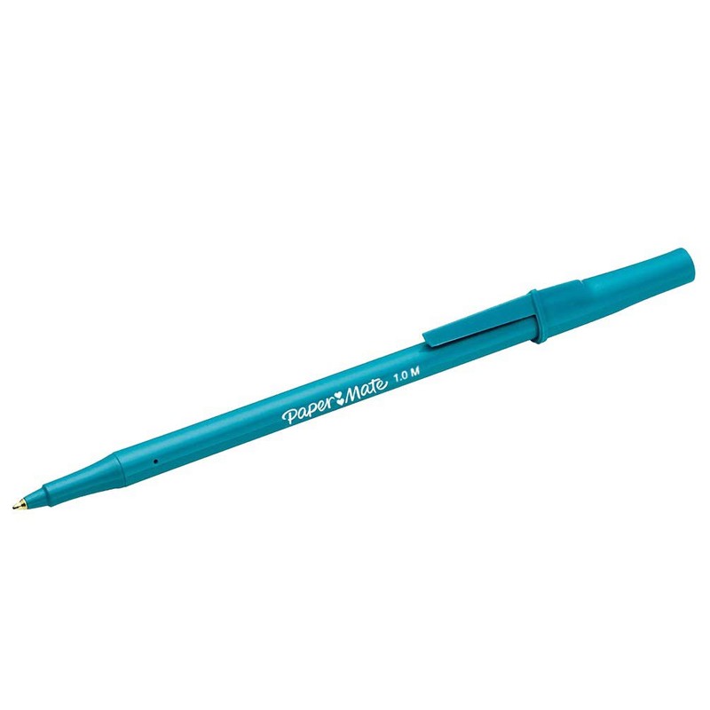 16 x Papermate Write Bros Classic Ballpoint Stick Pen, 1.0mm