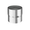 Titanium Zinc Connector Socket DN Fall Pipe 76
