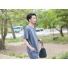 Men’s Jinbei Shirt and Shorts Set, Summer, Henley Neckline, Cotton-Linen,