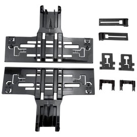 Goapongs 8 Pack W10546503 Upper Rack Adjuster Kit Replace for W10195839 W10195840 W10250160 Compatible with Whirlpool Ken-more Dishwasher High Polymer Material