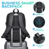 BANGE Travel Laptop Backpack with USB charge port can fit