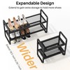 SNTD Shoe Rack - Expandable Shoe Organizer for Closet, Adjustable