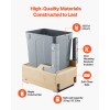 35QT Under Cabinet Soft-Close Kitchen Waste Bin Pullout Trash Can