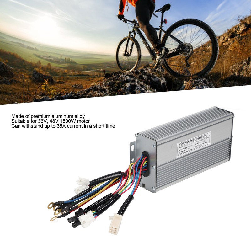Electric Bike Controller Aluminum Alloy Bicycle Accessories with SM Connector