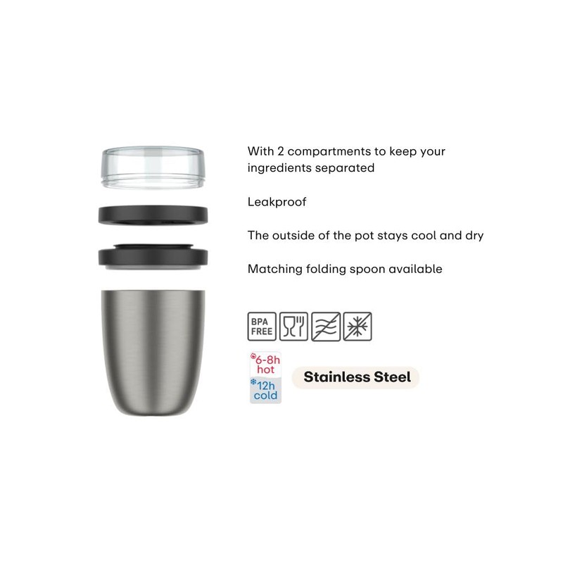 Mepal - Ellipse Thermal Container - Thermal Lunch Pot -
