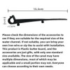 18cmx800cm Plastic Gutter Guard,Heavy Duty Gutter Guards Mesh Leaf Guards