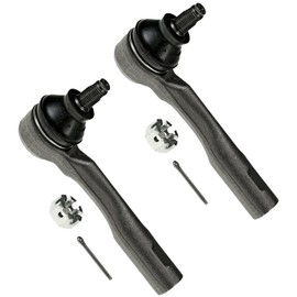 Detroit Axle - Front 4pc Ball Joints Tie Rods for 01-05 Lexus IS300, 2 Outer Tie Rod Ends 2 Lower Ball Joints 2001 2002 2003 2004 2005 Replacement