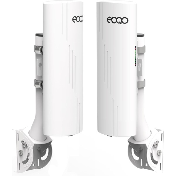 Point to Point Wireless Bridge Outdoor with Mount Bracket for