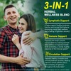 Lymphatic Drainage Supplements-Echinacea, Dandelion, Burdock Root|21-In-1 Botanical Complex for Lymph