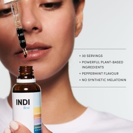 Indi Rest Supplement - Herbal Sleep Remedies - 100% Plant - All Natural Sleep Aids for Adults - Formulated with Natural Sedative Plants to Support Sleep - Indi Rest Supplement - 30ml Night Dropper
