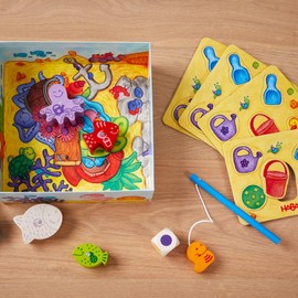 HABA My Very First Games - Here Fishy Fishy! Magnetic Fishing Game for Ages 2+ (Made in Germany)