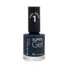 Rimmel, Super Gel Nagellack, 068 Beach House Blue, Gel-Nagellack, professionelles