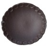 Marui Pottery MR-3-4147 Shigaraki Ware Hechimon Plate, Diameter Approx. 4.7