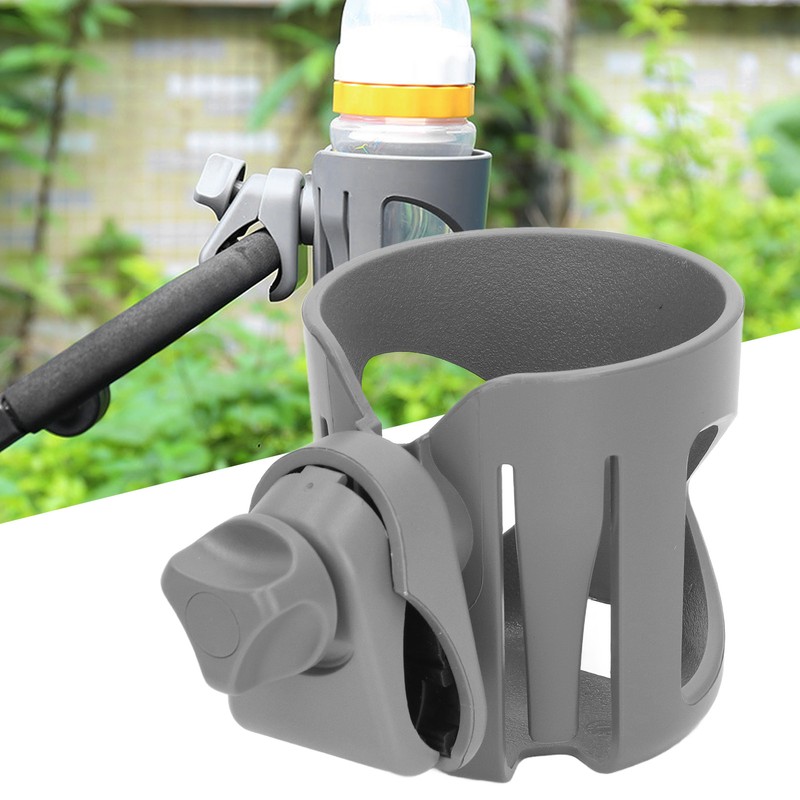 Stroller Cup Holder Large Caliber Designed Adjustable 360 Degrees Universal
