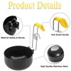 2 Pack Egg Poacher, Stainless Steel Poached Egg Moulds, Poached