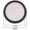 DERNORD 3" Sanitary Gasket FKM w/Stainless Screen - Tri Clamp