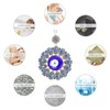 Turkey Blue Evil Eye Ornament, Blue Eyes Pearl Fatima Hand