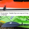AUXPhome Universal Kayak Paddle Holder, Paddle Board Accessories, Inflatable Boat