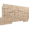 Ekena Millwork PNU24X48CROF EverStone Castle Rock, 49" W x 24