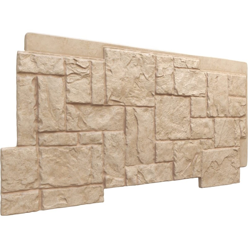 Ekena Millwork PNU24X48CROF EverStone Castle Rock, 49" W x 24